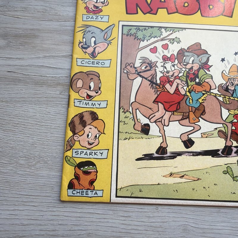 THE NEW ADVENTURES OF PETER RABBIT #16  1953 Avon