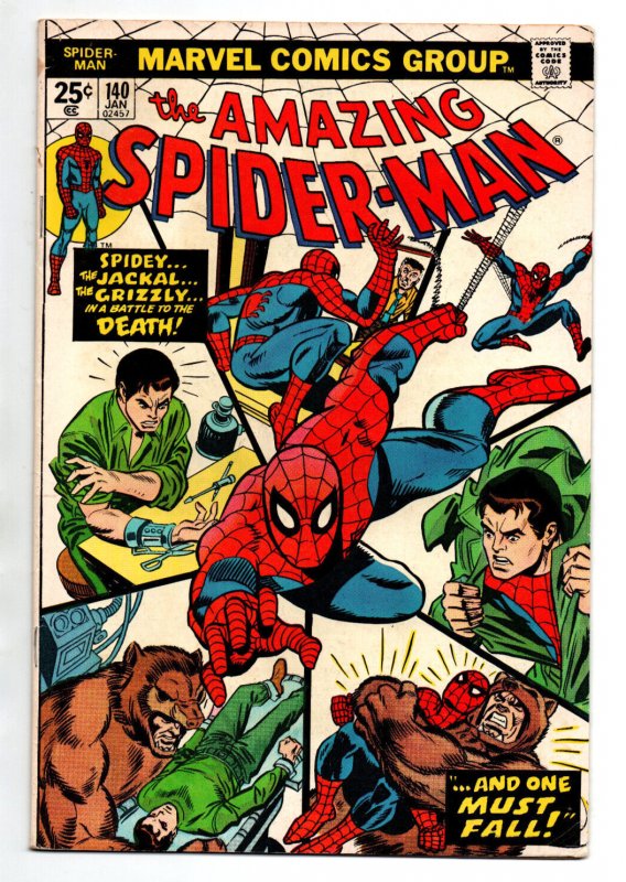 Amazing Spider-Man #140 - MVS - 1975 - (-FN)