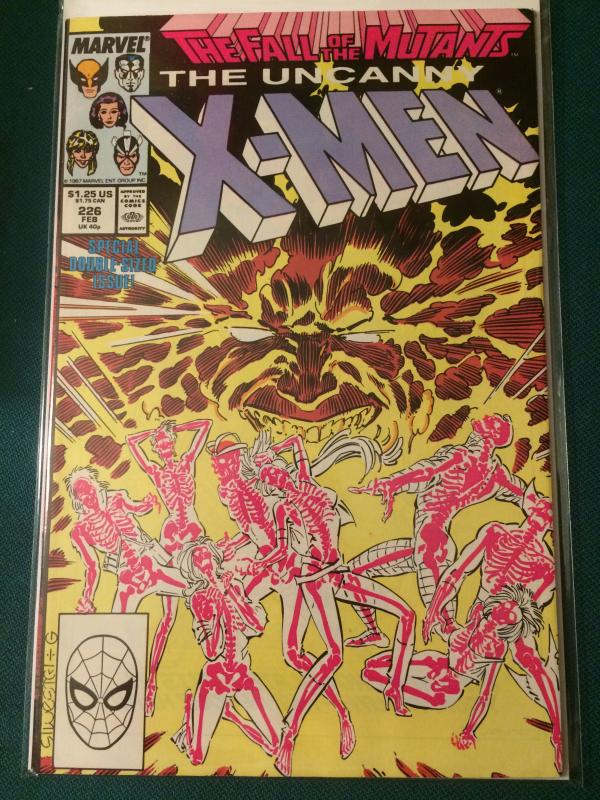 The Uncanny X-Men #226 Fall of the Mutants