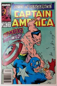 Captain America #365 Newsstand (9.0, 1989)