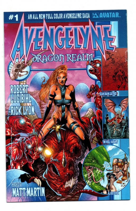 Avengelyne Dark Depths #1 & 2 complete set - Al Rio - Avatar - 2000 - NM