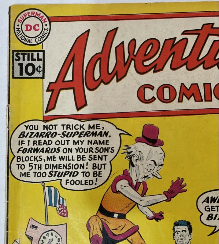 Adventure Comics #286 (1938 DC) 1ST BIZARRO MR MXYZPTLK VG