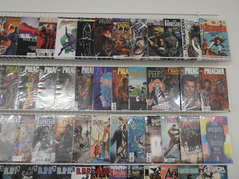 Huge Lot 160+ Comics W/ Punisher, Preacher, Black Panther, +More! Avg VF- Cond!