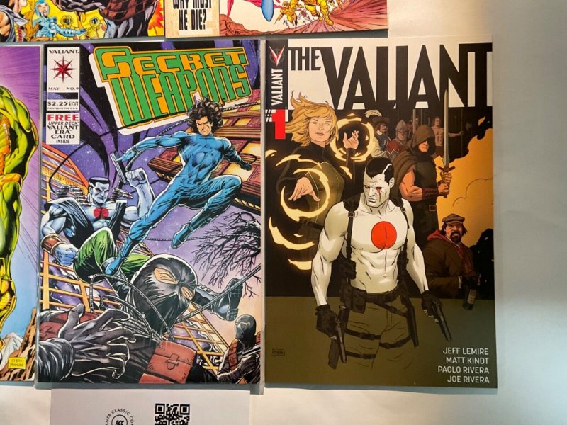 5 Valiant Comics The Valiant # 1 + Secret Weapons # 9 21 + V Vs. V # 1 2 60 JS34