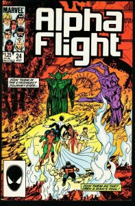 ALPHA FLIGHT #24-MARVEL COMICS-MUTANTS! NM
