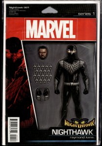 Nighthawk #1 Christopher Cover (2016) Nighthawk