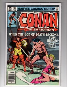 Conan the Barbarian #120 (1981) F/VF Bronze Marvel Sword & Sorcery / ID#20