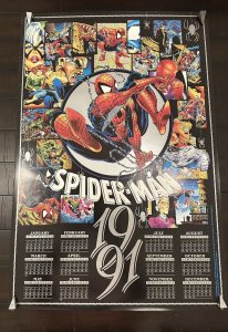 Todd McFarlane: Spider-man Calendar Poster 1991 - Marvel Hard to Find!