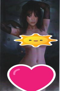 Totally Rad Halloween LARD Wednesday Addams Family FULL NUDE Virgin Cover !!! NM