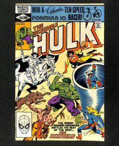 Incredible Hulk (1962) #265 1st Firebird!