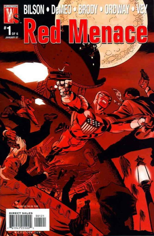 Red Menace #1A FN; WildStorm | save on shipping - details inside