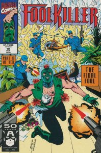 Foolkiller #10 VF ; Marvel | Steve Gerber Last Issue