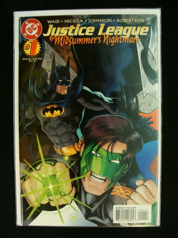 Justice League Midsummer's Nightmare #1-3 Complete Set Run Connecting Covers DC 