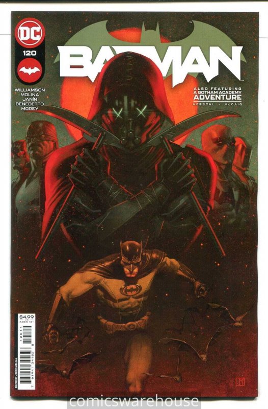 BATMAN (2016 DC) #120 CVR A JORGE MOLINA NM G62310