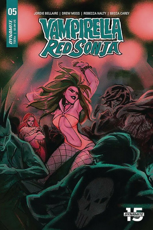 VAMPIRELLA RED SONJA (2019 DYNAMITE) #5 All 10 Covers PRESALE-01/15