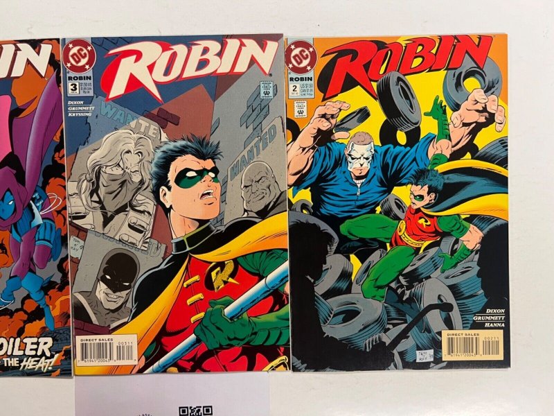 3 Robin DC Comic Books # 2 3 4 Batman Superman Wonder Woman Flash 83 JS38