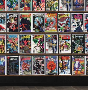 Huge Lot 150+ Comics with Daredevil, Captain America, Robocop, X-Factor & More!