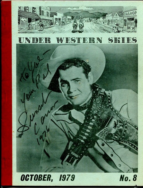 Under Western Skies #8 10/1979-Sunset Carson-B-Westerns-G/VG