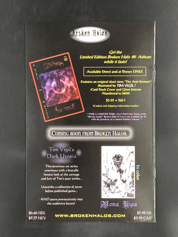 Broken Halo: Is There Nothing Sacred? #1 (1998)