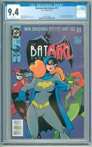 The Batman Adventures #12 (1993) CGC 9.4! 1st App of Harley Quinn in comics!