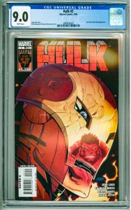 Hulk #2 (2008) CGC 9.0!