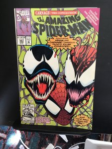 The Amazing Spider-Man #363 (1992) Maximum carnage part three VF/NM Cvill CERT!