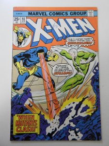 The X-Men #93 (1975) VG Condition ink on fc