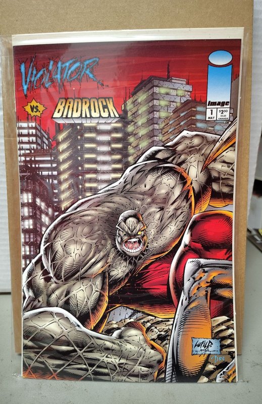 Violator vs. Badrock #1 (1995). H22
