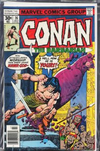 Conan the Barbarian #76 (1977) Conan
