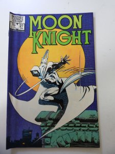 Moon Knight #27 (1983) VG Condition moisture stain fc