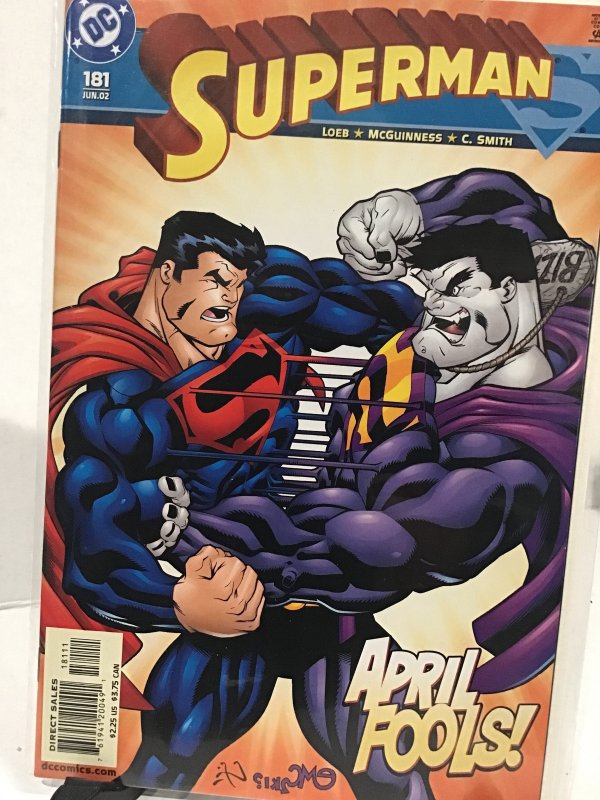 Superman #181 Newsstand Edition (2002)