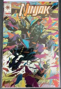 Ninjak #1 - Chromium Wraparound Cover (1994, Valiant) NM/MT