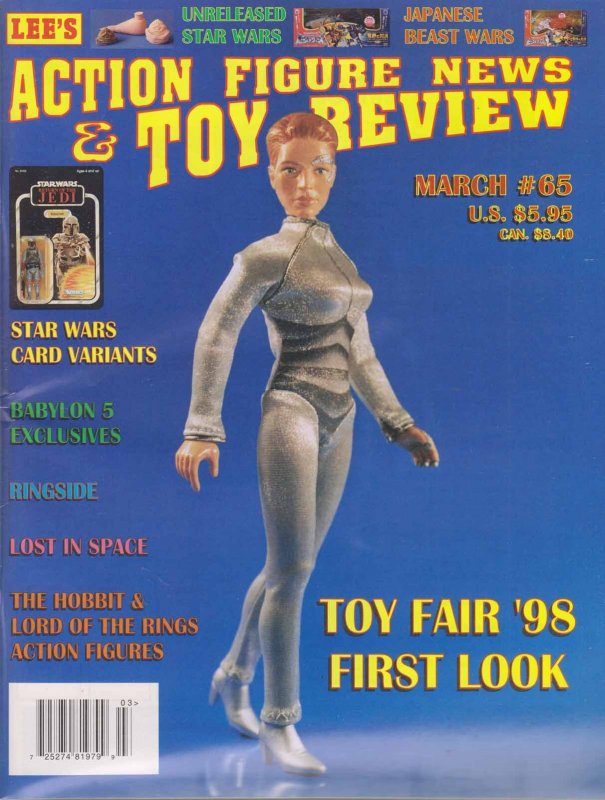 Action Figure News And Toy Review #65 FN ; Lee | Star Trek