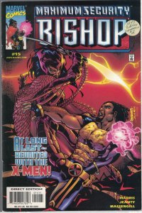 Bishop: The Last X-Man #15 (2000) - Maximum Security