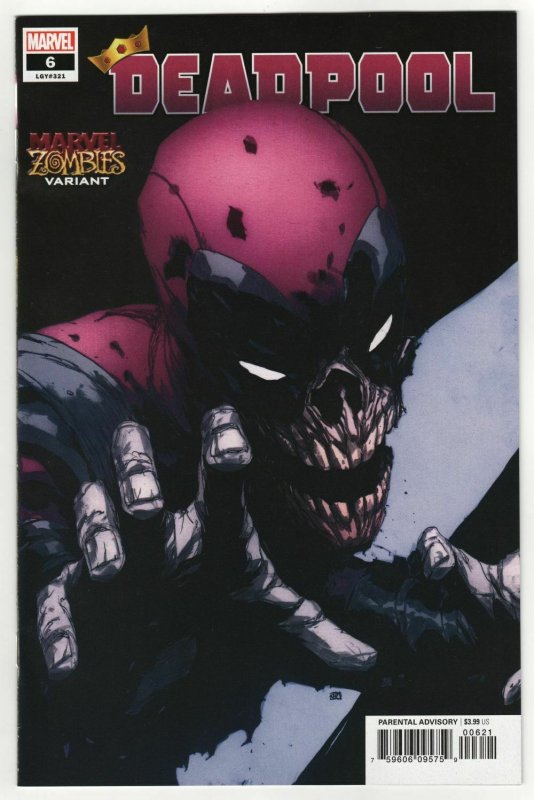 Deadpool #6 Pham Marvel Zombies Variant (2020) NM