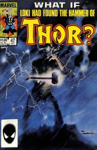What If? (1977) #47 Loki Found the Hammer of Thor!