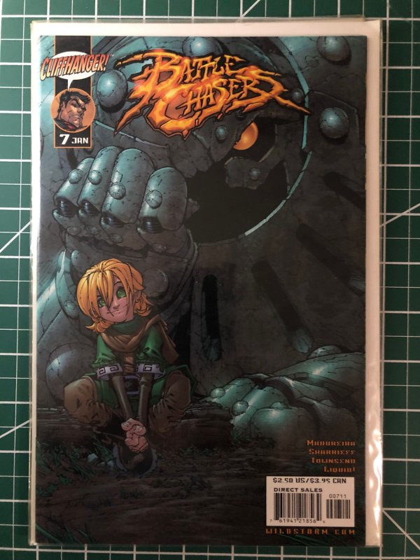 Battle Chasers #2, 3, 4, 5, 6 (x2) 7, 8 (1998) plus two Turner books