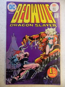 BEOWULF DRAGON SLAYER # 1 DC BARBARIAN SWORD SAVAGE FANTASY