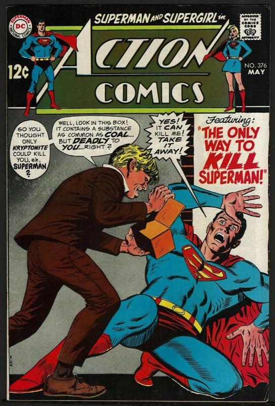 Action Comics #376 (May 1969 DC) 7.0 FN/VF