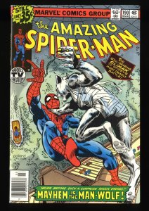 Amazing Spider-Man #190 NM 9.4 Man-Wolf!