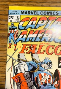 Captain America #183 (9.4 NM ) Steve Englehart, Gil Kane Cover (1975)
