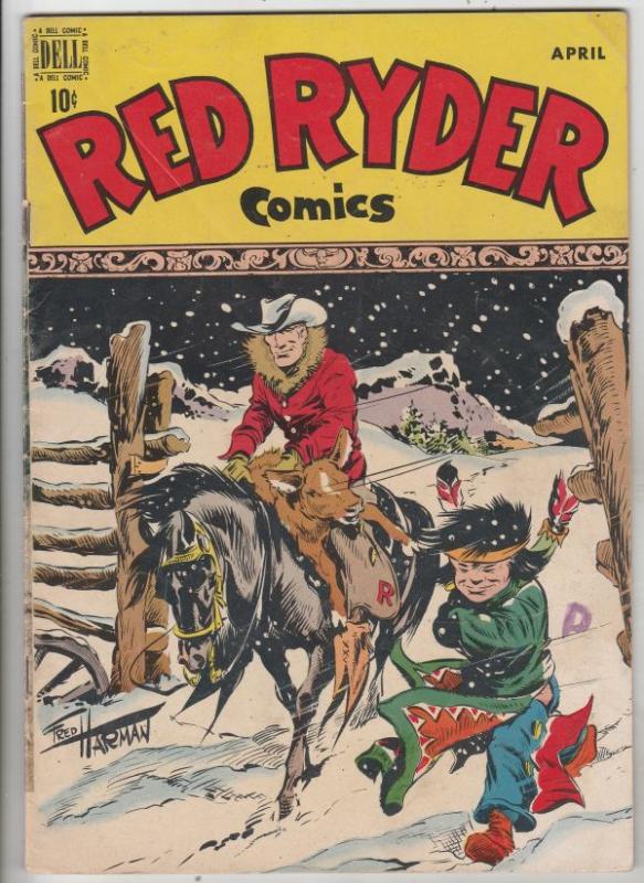 Red Ryder Comics #57 (Apr-48) FN High-Grade Red Ryder