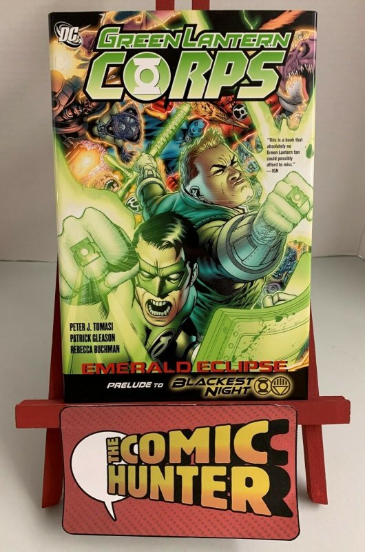 Green Lantern Corps Emerald Eclipse Hardcover Peter Tomasi 