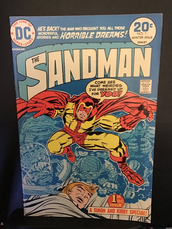 The Sandman #1 (1975) Jack Kirby first issue key! High grade VF/NM Boca CERT!