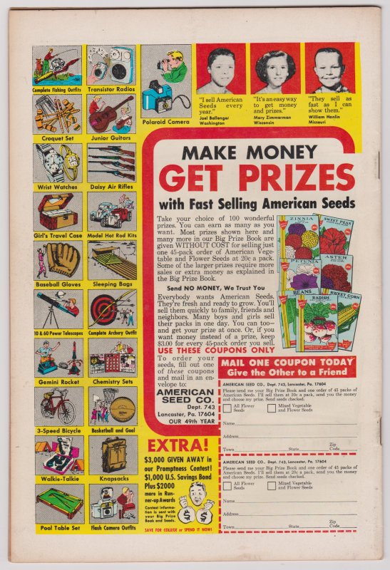 Super Heroes #3 (F+) Dell, Silver Age 1967