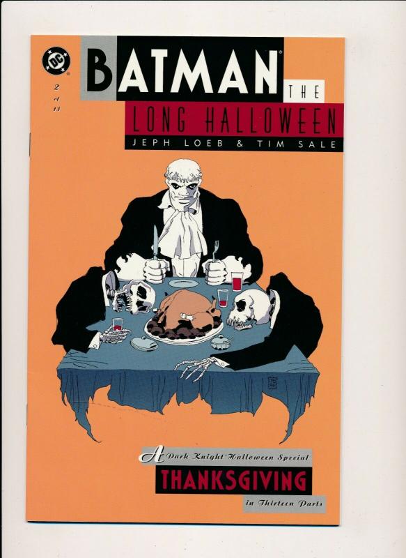 BATMAN The LONG HALLOWEEN #2 DC Comics 1996 Tim Sale, NM (PF449)