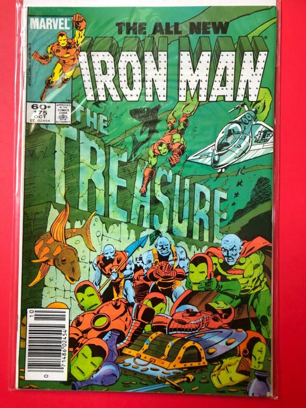 THE ALL NEW IRON MAN V1 #175 1983 MARVEL / NEWSSTAND / MID-GRADE QUALITY+