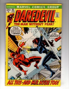 Daredevil #83 (1972)  Black Widow! Mr Hyde! ~ Bronze MARVEL     / HCA1