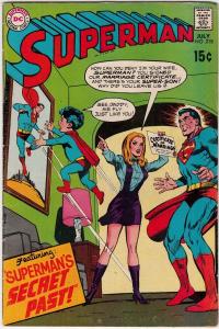 Superman #218 strict FN/VF 7.0 High-Grade   Appearance - Mr. Mxyzptlk  Many more