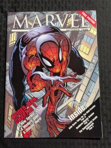 1998 Oct MARVEL COMICS CATALOG Magazine FVF 7.0 John Byrne Spider-Man Poster